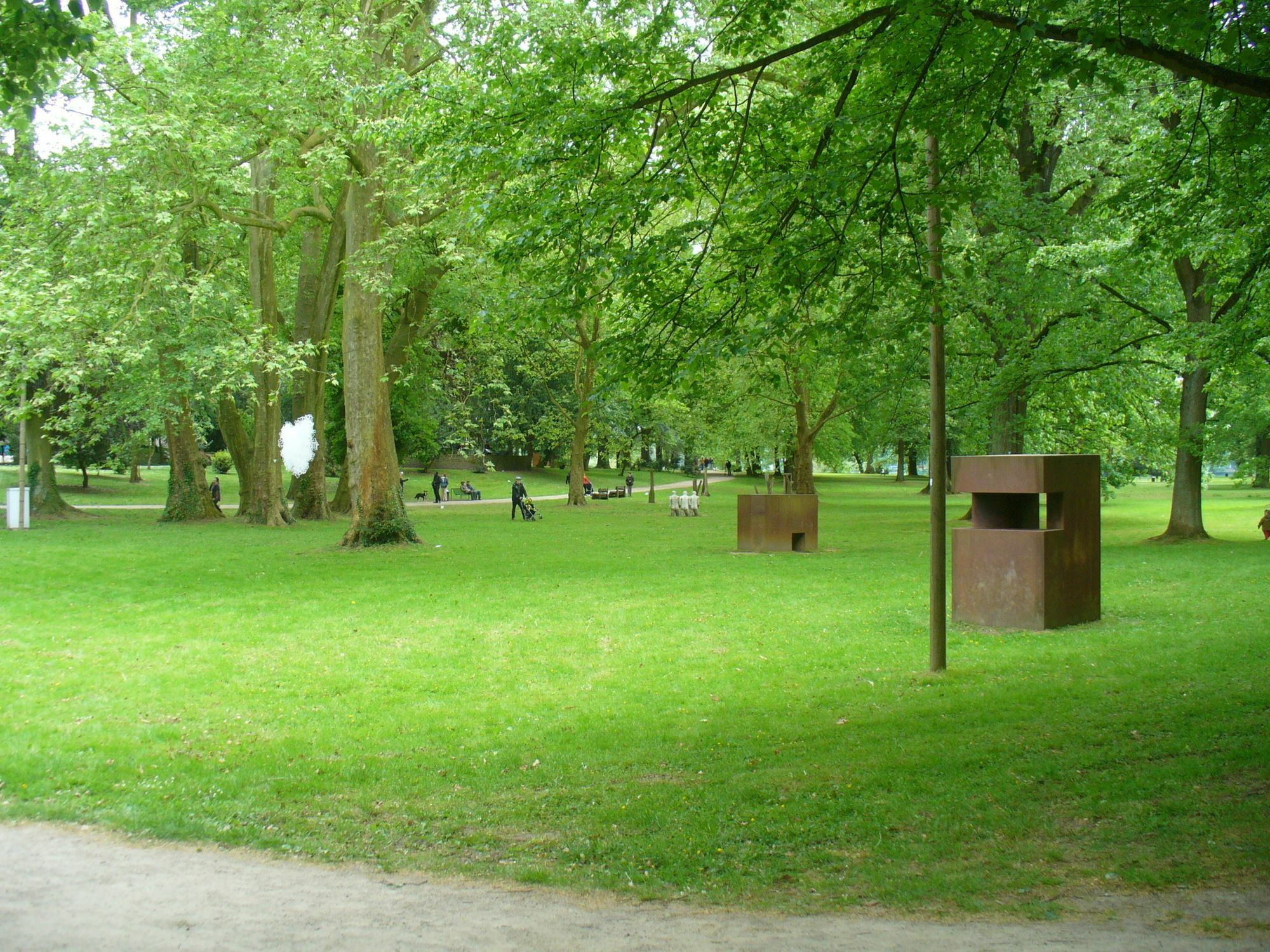 Ferienwohnung Rheinaue Keulen Buitenkant foto